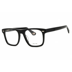 Police Men's Eyeglasses - Shiny Black Plastic Full Rim Square Frame | VPLL72E 700V