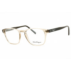 Salvatore Ferragamo Men's Eyeglasses - Transparent Stone/Grey Marble | SF2913 050