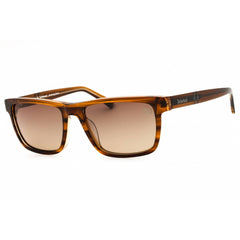 Timberland Men's Sunglasses - Shiny Dark Brown Acetate Full Rim Square | TB00020 48H