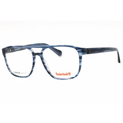 Timberland Men's Eyeglasses - Shiny Blue Acetate Navigator Shape Frame | TB50033 090