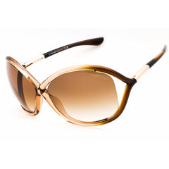 Tom Ford Women's Sunglasses - Transparent Pink Full Rim Oversized Frame | FT0009 74F