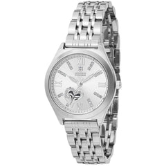 Invicta Women's Watch - Montres Prestige Silver Tone Open Heart Dial | MPW-0013