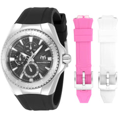 Technomarine Women's Watch - Cruise California Quartz Black Dial Strap | TM-124021