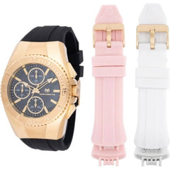Technomarine Women's Watch - Cruise Black Mother of Pearl Dial Strap | TM-124034