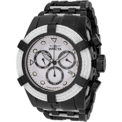 Invicta Men's Watch - Bolt Panda Hot Chrono White and Black Dial Bracelet | 48606