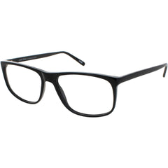 Andy Wolf Men's Eyeglasses - Black Acetate Square Full Rim Frame Demo Lens | 4529 A