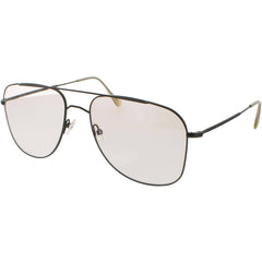 Andy Wolf Unisex Eyeglasses - Grey Metal Aviator Full Rim Frame Demo Lens | 4730 D