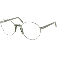 Andy Wolf Unisex Eyeglasses - Green Metal/Acetate Round Shape Full Rim Frame | Sands E