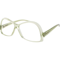 Andy Wolf Women's Eyeglasses - Crystal Green Acetate Cat Eye Full Rim Frame | 5049 F