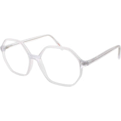 Andy Wolf Women's Eyeglasses - Crystal Acetate Geometric Shape Full Rim Frame | 4580 C