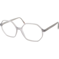 Andy Wolf Women's Eyeglasses - Crystal Grey Acetate Geometric Full Rim Frame | 4580 D