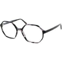 Andy Wolf Women's Eyeglasses - Pink Grey Acetate Geometric Full Rim Frame | 4580 L