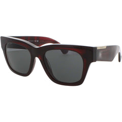 Burberry Women's Sunglasses - Check Red Acetate Cat Eye Full Rim | 0BE4424 411587