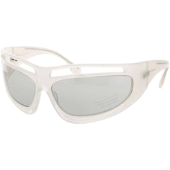 Burberry Women's Sunglasses - Light Grey Plastic Cat Eye Full Rim | 0BE4342 388687