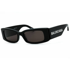 Balenciaga Women's Sunglasses - Black Acetate Rectangular Full Rim Frame | BB0260S 001