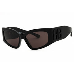 Balenciaga Women's Sunglasses - Black Acetate Cat Eye Full Rim Frame | BB0321S 001