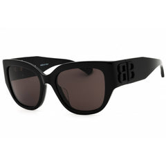 Balenciaga Women's Sunglasses - Black Acetate Cat Eye Full Rim Frame | BB0323SK 001