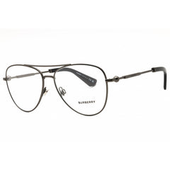 Burberry Unisex Eyeglasses - Grey Metal Aviator Shape Full Rim Frame | 0BE1386 1316
