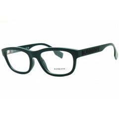 Burberry Men's Eyeglasses - Green Plastic Rectangular Full Rim Frame | 0BE2385U 4038