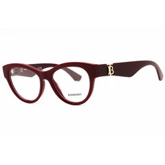 Burberry Women's Eyeglasses - Red Plastic Cat Eye Shape Full Rim Frame | 0BE2404 4119