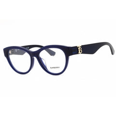 Burberry Women's Eyeglasses - Blue Plastic Cat Eye Full Rim Frame | 0BE2404F 4120