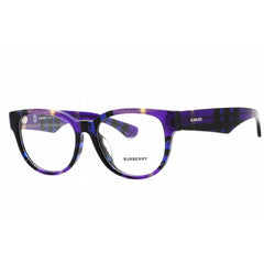Burberry Women's Eyeglasses - Transparent Checkered Blue Full Rim | 0BE2410F 4113