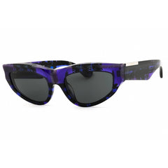Burberry Men's Sunglasses - Check Violet Plastic Cat Eye Full Rim | 0BE4425U 411387