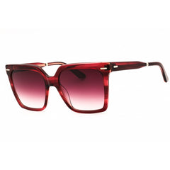 Calvin Klein Women's Sunglasses - Burgundy Acetate Square Shape Frame | CK22534S 605