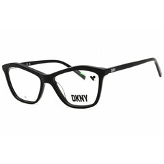 DKNY Women's Eyeglasses - Black Acetate Cat Eye Shape Full Rim Frame | DK5056 001