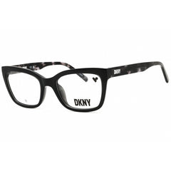 DKNY Women's Eyeglasses - Black Crystal Injected Propionate Cat Eye Frame | DK5068 001