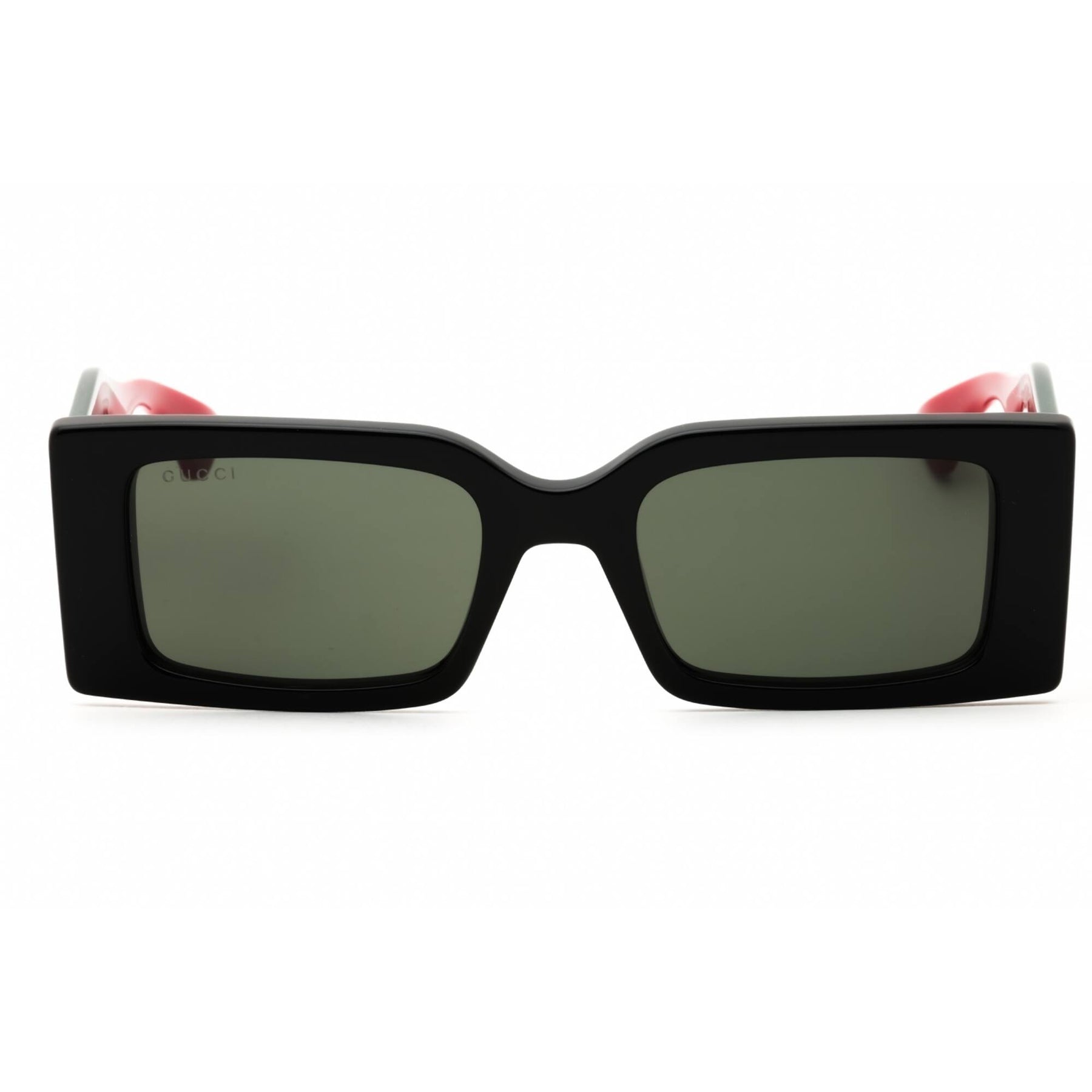 NEW GUCCI SUNGLASSES BLACK WOMEN EYEWEAR GUCCI GG1860S 001 Gucci GG1860S 001 Rectangular Sunglasses Solid Black - eye  main image 4