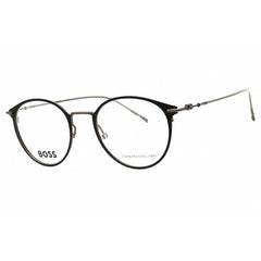 Hugo Boss Men's Eyeglasses - Matte Black Dark Ruthenium Frame | BOSS 1432 0RZZ 00