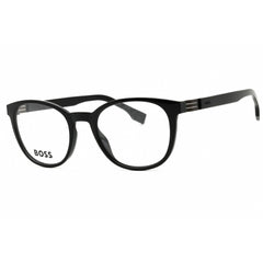 Hugo Boss Men's Eyeglasses - Black Plastic Cat Eye Full Rim Frame | BOSS 1577 0807 00
