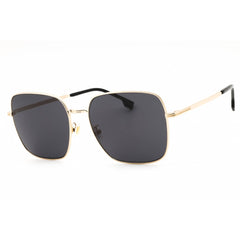 Hugo Boss Unisex Sunglasses - Gold Metal Square Shape Frame | BOSS 1613/F/SK 0J5G IR