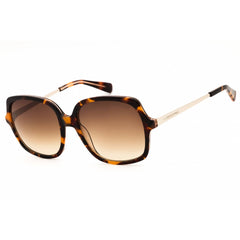 Kenneth Cole New York Women's Sunglasses - Havana/Other Square Frame | KC00009 56F