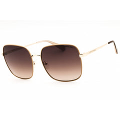 Kenneth Cole New York Women's Sunglasses - Gold Metal Square Full Rim | KC00025 32F