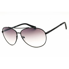 Kenneth Cole New York Men's Sunglasses - Matte Black Metal Aviator Frame | KC00033 02G