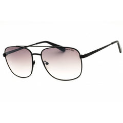 Kenneth Cole New York Men's Sunglasses - Shiny Black Metal Pilot Frame | KC00035 01B