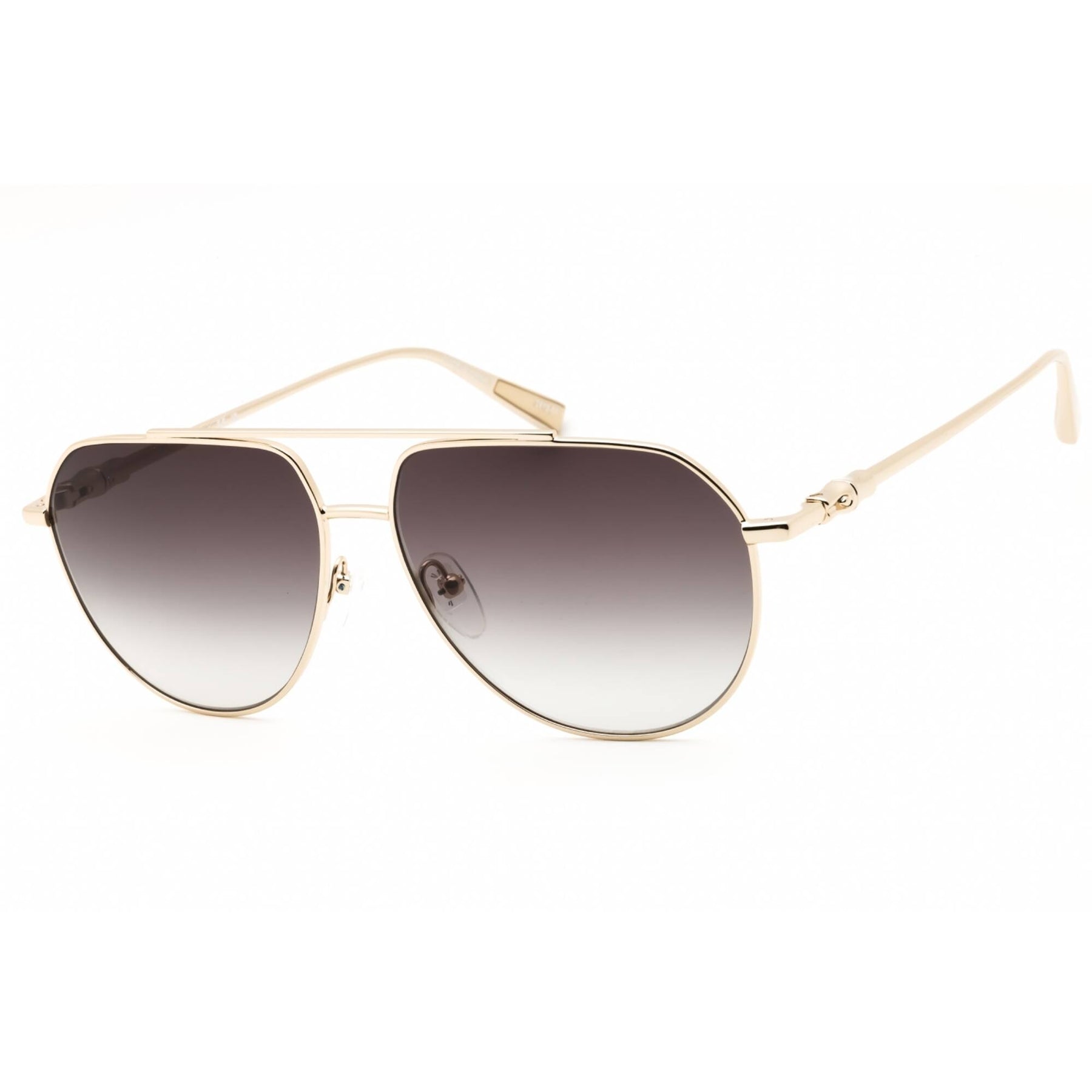 Longchamp Gold Frame Aviator Sunglasses Longchamp Women main image 4