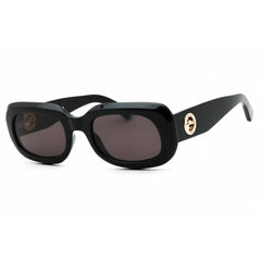 Longchamp Women's Sunglasses - Black Injected Propionate Oval Full Rim | LO716S 001