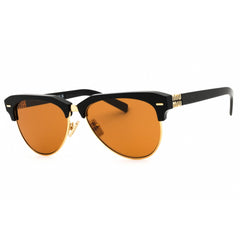 Miu Miu Unisex Sunglasses - Black Acetate Aviator Full Rim Frame | 0MU 09ZS 1AB2Z1