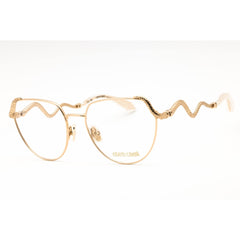 Roberto Cavalli Women's Eyeglasses - Shiny Rose Gold Cat Eye Full Rim | VRC053M 0300