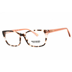 Skechers Women's Eyeglasses - Red Havana Acetate Cat Eye Full Rim Frame | SE2210 054