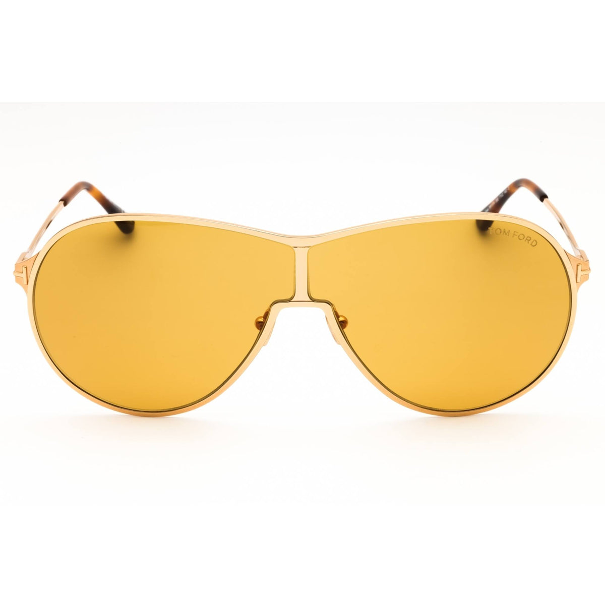 New Authentic TOM FORD FT0818 pilot-frame metal sunglasses TOM FORD HOLDEN Men Sunglasses TF818 28E Large Pilot ROSE  main image 2