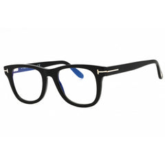Tom Ford Men's Eyeglasses - Shiny Black Acetate Square Full Rim Frame | FT5820-B 001