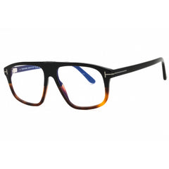 Tom Ford Men's Eyeglasses - Havana/Other Acetate Navigator Full Rim | FT5901-B-N 056