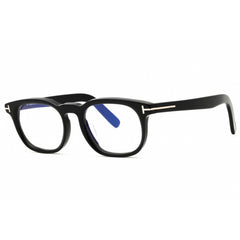 Tom Ford Men's Eyeglasses - Shiny Black Acetate Square Full Rim Frame | FT5930-D-B 001