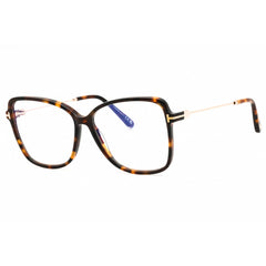 Tom Ford Women's Eyeglasses - Dark Havana Acetate Butterfly Full Rim | FT5953-B 052