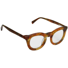 Eyebobs Women's Reading Glasses - Shiny Orange Pattern Frame, +2.25 | 3388 PROFUSE 77