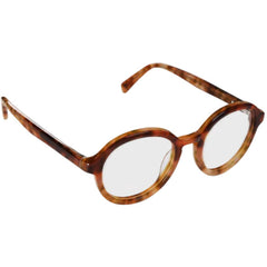 Eyebobs Women's Reading Glasses - Caramel Tortoise Fade, +1.25 | 3424 ROKO VOKO 19